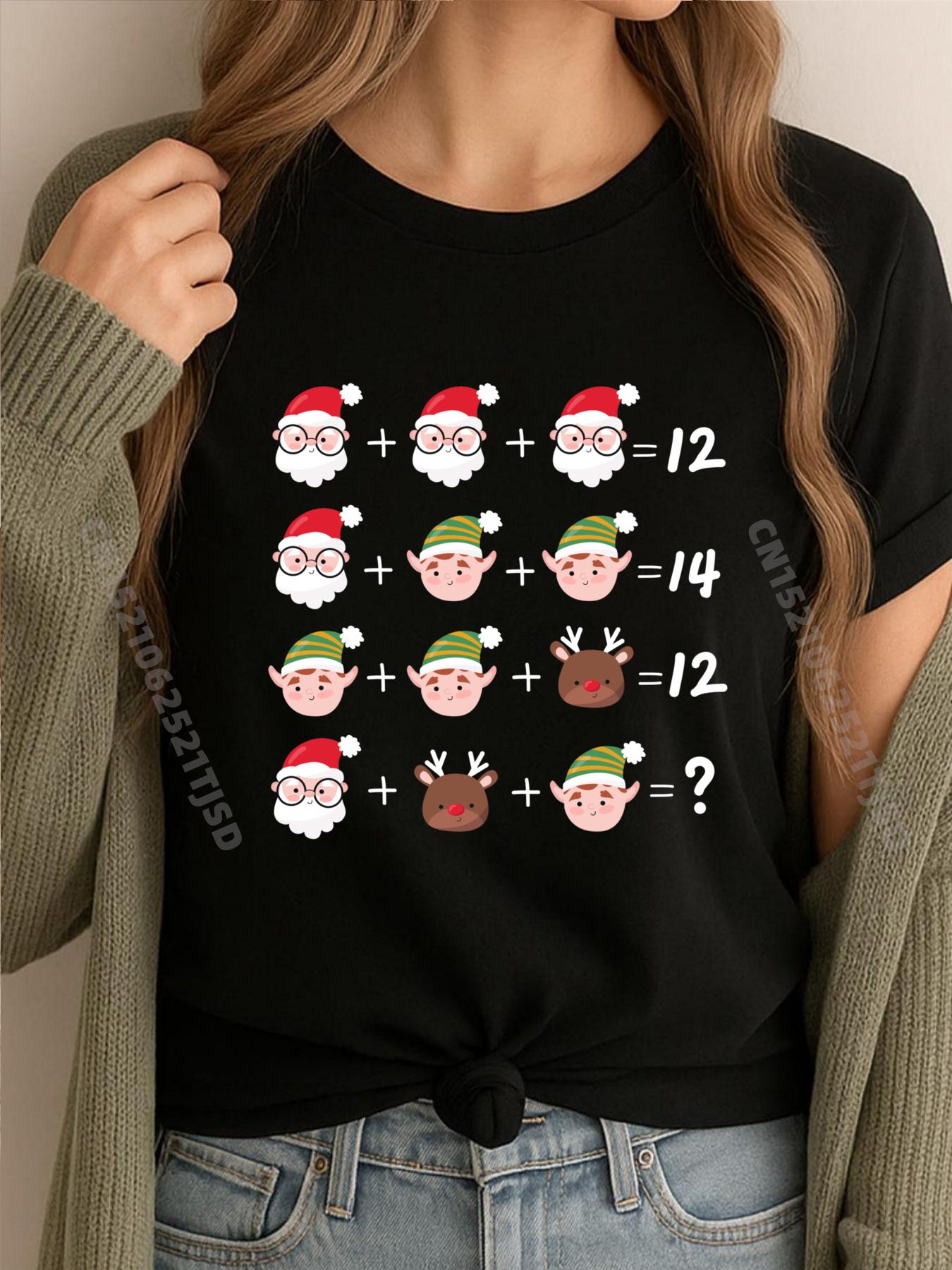 

Funny Christmas Math Teacher Math Quiz Funny Shirt Men s T-Shirts 3XL