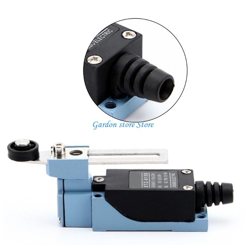 B0KB High Sensitive Industrial Limiting Travel Switches Enduring Rotating Plastic Roller Arm Limit Switches With Wheel Swing
