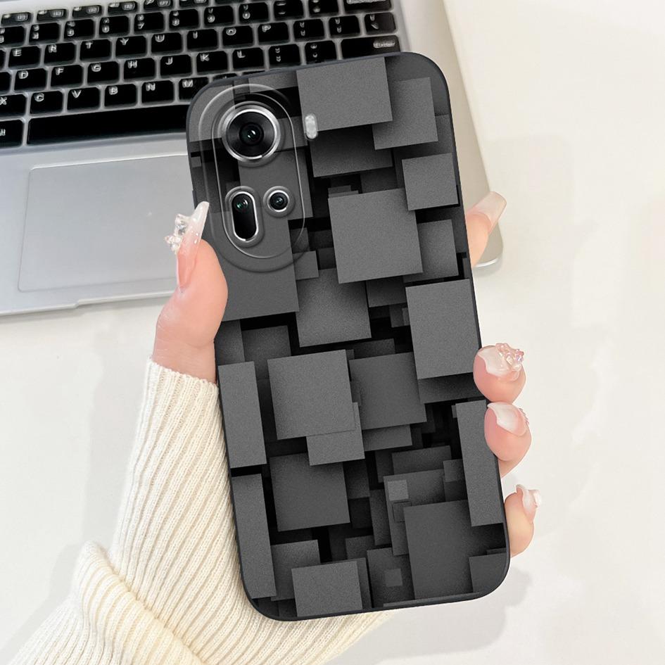 For OPPO Reno 11 5G Case CPH2599 Cover Lovely Panda Camera Protection Soft Silicon Phone Case For OPPO Reno11 Pro Reno 11F Coque