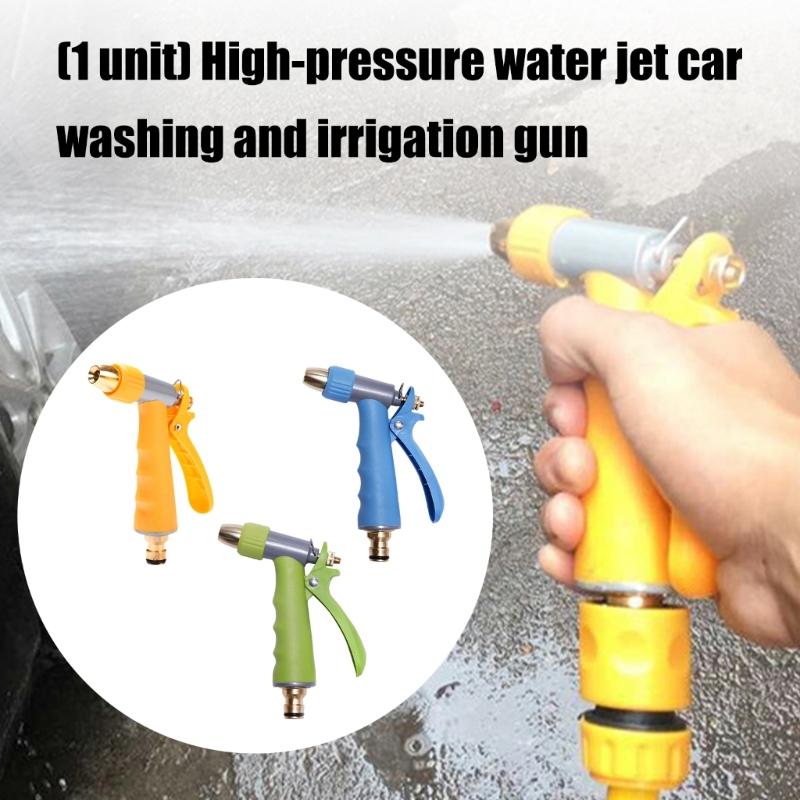 Pistole ad Acqua in Alluminio Ugello di Irrigazione Multiuso Spruzzatore Robusto per Lavaggio Auto e Irrigazione Fiori