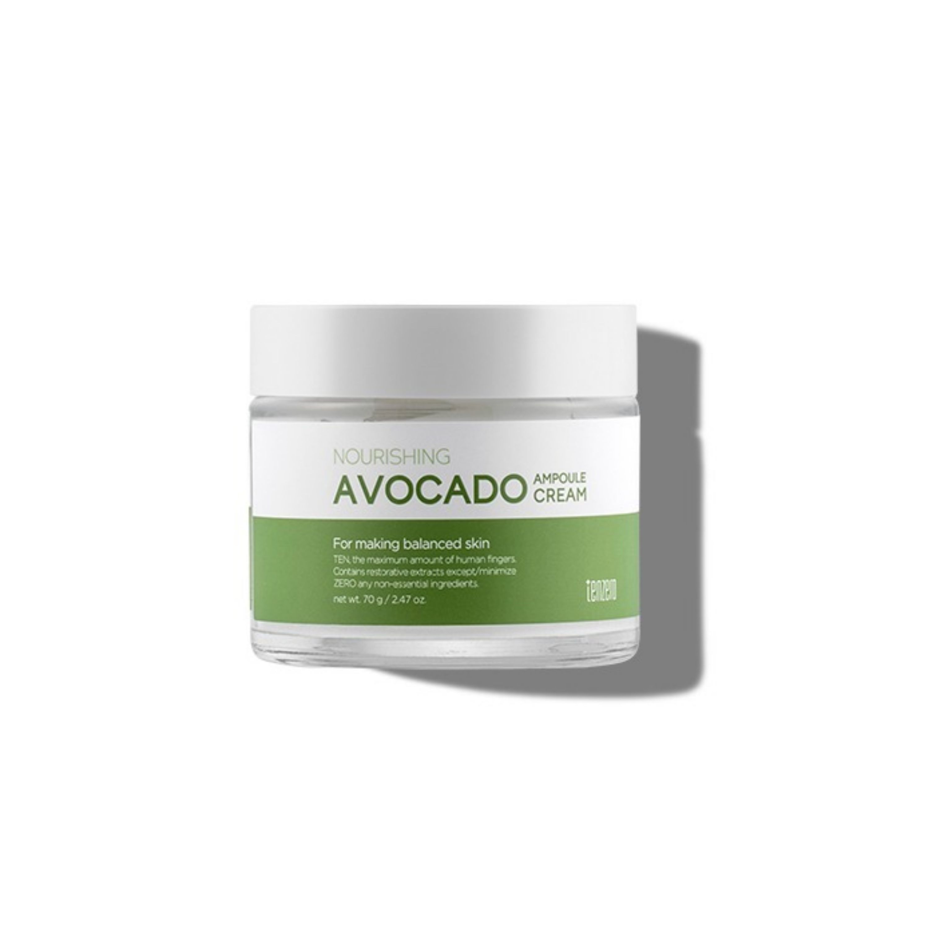 TENZERO Nourishing Avocado Ampoule Cream 2X 70g