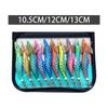 10x Fishing Lures Set Fishing Hooks Squid Jig Lures Luminous Lures for Saltwater