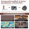 Sitzsack, Sitzsack für Erwachsene und Kinder, für Wohnzimmer, Schlafzimmer, Spielzimmer, Büro - Mittel (Hellgrau)