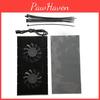 Gpu Radiator Backplate Alloy Aluminum Fast Heat Sink 4 Pin Backplane Memory Cooler For Rtx3090 3080