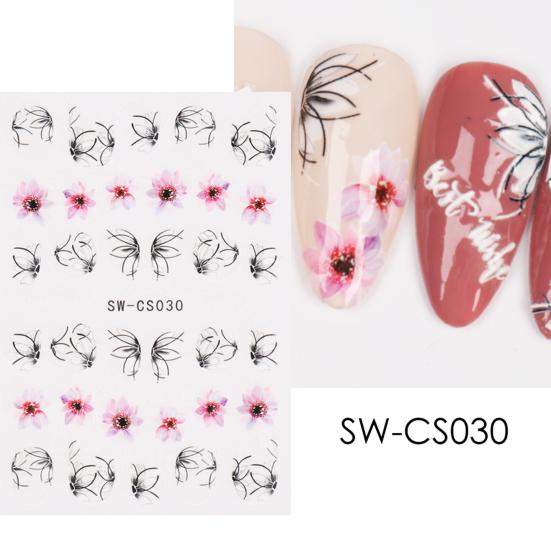 Delicate Manicure Decal Strong Stickiness Ultra-Thin DIY