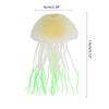 Jellyfish Aquarium Decorations Bright Color Silicone Decor Artificial Jelly-Fish