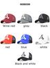 2021 New Cross-border Cotton Mesh Cap Embroidered Cartoon Triangular Sign Cap