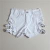 Damen Europäischer Stil High-Waist Zerrissene Jeans-Shorts - Schlankmachend, Sexy Nachtclub-Kleidung