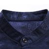 Men's Red Printed Shirt Long-sleeved Autumn Thin Wedding Dress Happy Father-in-law Middle-aged Dad Wedding Banquet Shirt