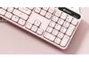 Silent Wired Mechanical-Feel Keyboard for Gaming and Office Use