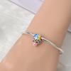 Original Charms Copper Plated Funair Balloon Beads Beads Fit Bracelet Women Jewelry Making Diy Gift