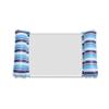 1pcs Inflatable Water Hammock with Mesh Outdoor Water Foldable Striped Floating Bed Water Lounge Chair Pool Party Beach Fun