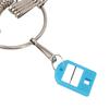 30pcs Portable Key Organizer Iron Split Ring Key Labels Multi Keys Holder Keychain  Houses
