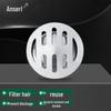 Ansell Stainless Steel Round Floor Drain Cover