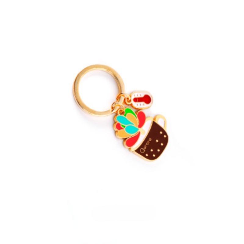 Cartoon Animal Stainless Steel Key Chain Cute Key Chain Car Key Ring Couple Pendant