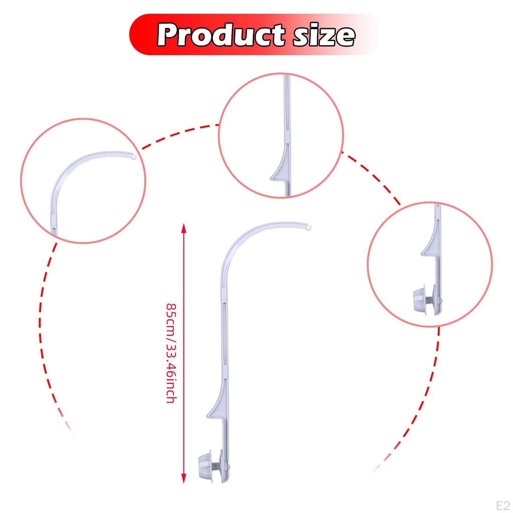 Baby Crib Mobile Bed Bell Holder Infant Decoration Frame Stent