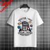 Houston Ich Habe So Unisexy Probleme Lustiges Astronauten Grafik T-Shirt 100% Baumwolle Kurzarm Lässiger Humor Stil T-Shirt Unisex Kleidung