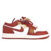 Jordan Air Jordan 1 Wedding Shoes Cushioning Abrasion Resistant Cushioning, Wear Resistant Low top FJ3465-160(Team318-)