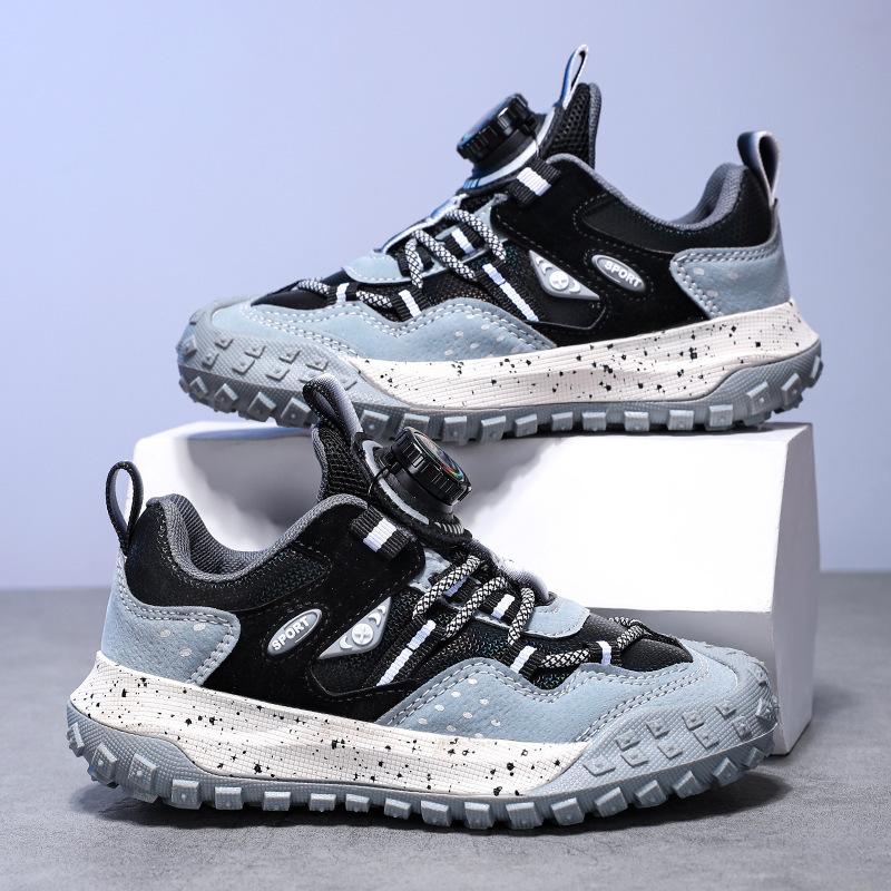 

Classmates spring and autumn new children s sports shoes leather surface students middle school boys leather running shoes explosion 28