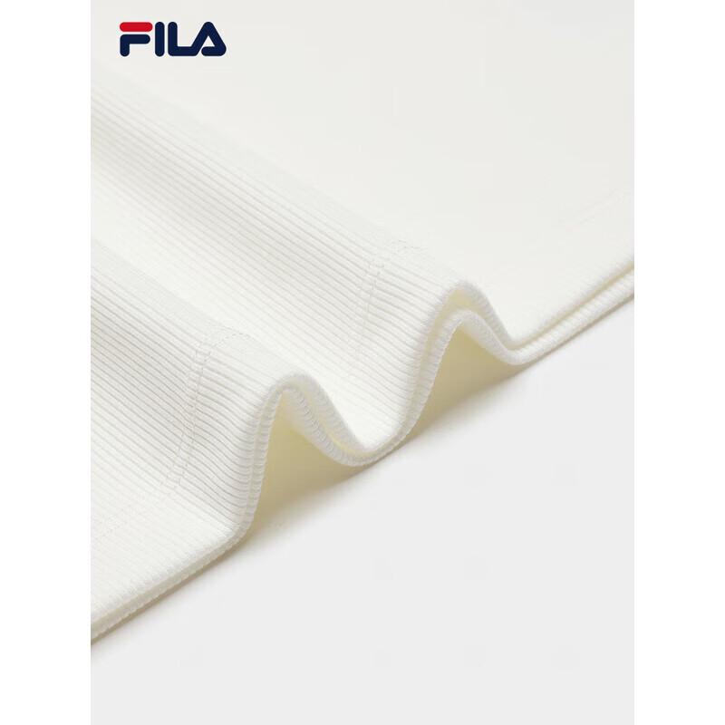 Fila Women's Slim Fit Knitted Short Sleeve T-shirt