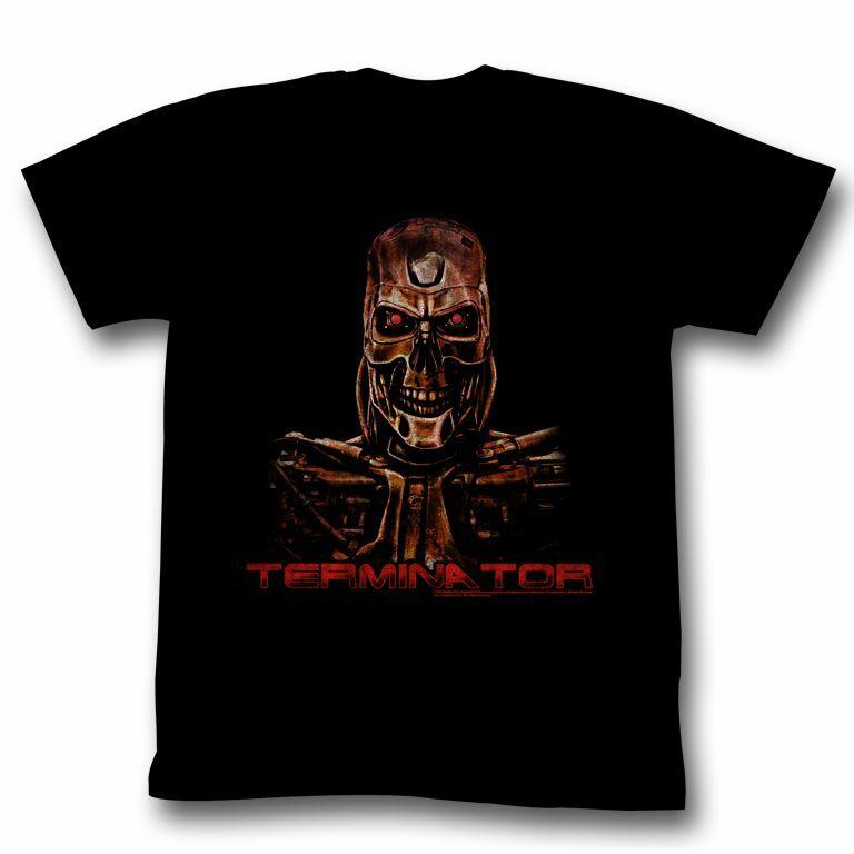 Terminator Code Red Black Adult T-Shirt XXXL