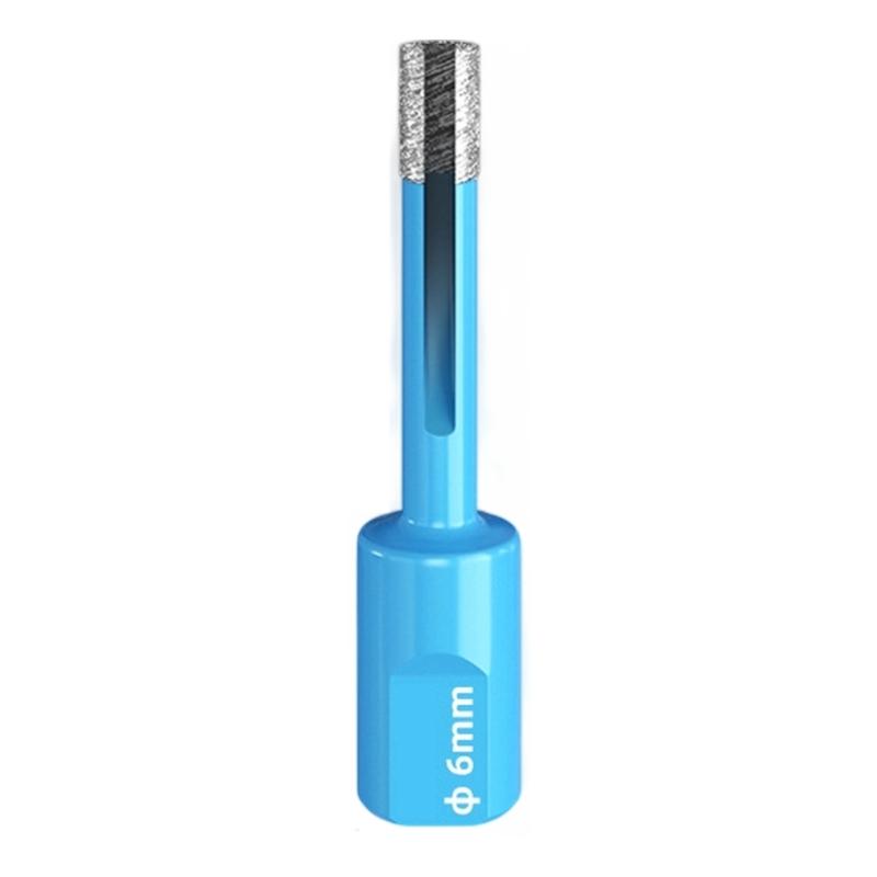 5 Segment Diamantine Coated Hole Opener Drill Bit M10 Thread for Granite Marble Tile Ceramic Smooth Vibration Reduction