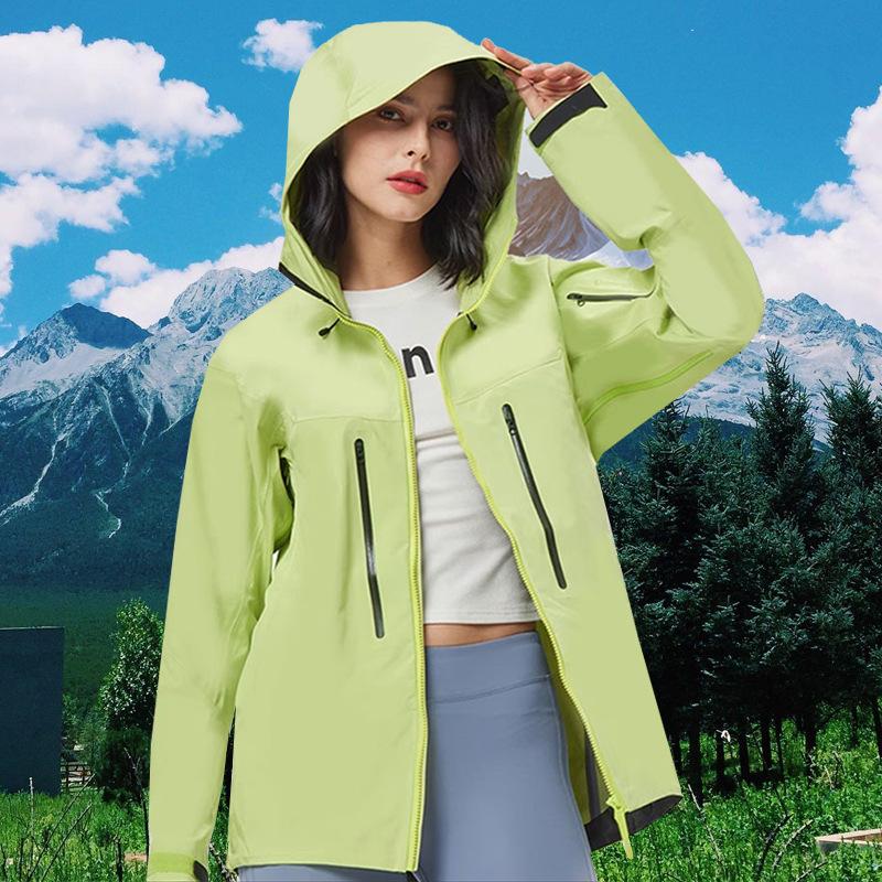 High-end Niaojia Outdoor Hiking and Travel Hard Shell Windproof and Waterproof Jacket for Men and Women Mountaineering Clothing