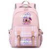 Neuer Anime Cartoon K-Pop Bedruckter Rucksack mit großer Kapazität für Teenager Schüler Mädchen Junge Schultasche Buchtasche Damen Wasserdichte Reisetasche Mochila Kindergeschenk