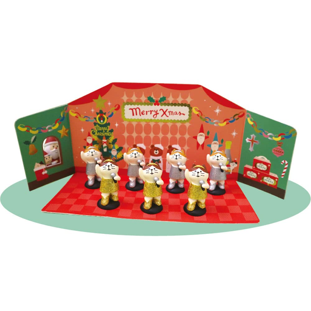 Decor Corporation Concombre Christmas Party Background 370 X H130 Card, Unfolded, Wall (ZXS-28519)