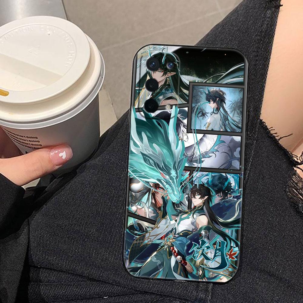Custodia per Telefono Rail Blade Jing Yuan Honkai Per OPPO F31 A5X A6X A5 A6 A17 A16 A38 A53 A54 A55 A57 A58 A60 A74 A78 A92 A93 A94 Cover