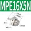 CJPB Serie Bohrung 4/6/10/15mm, Hub 5/10/15/20mm-B Miniatur-Mikro-Einfachwirkender Federzylinder mit Außengewinde