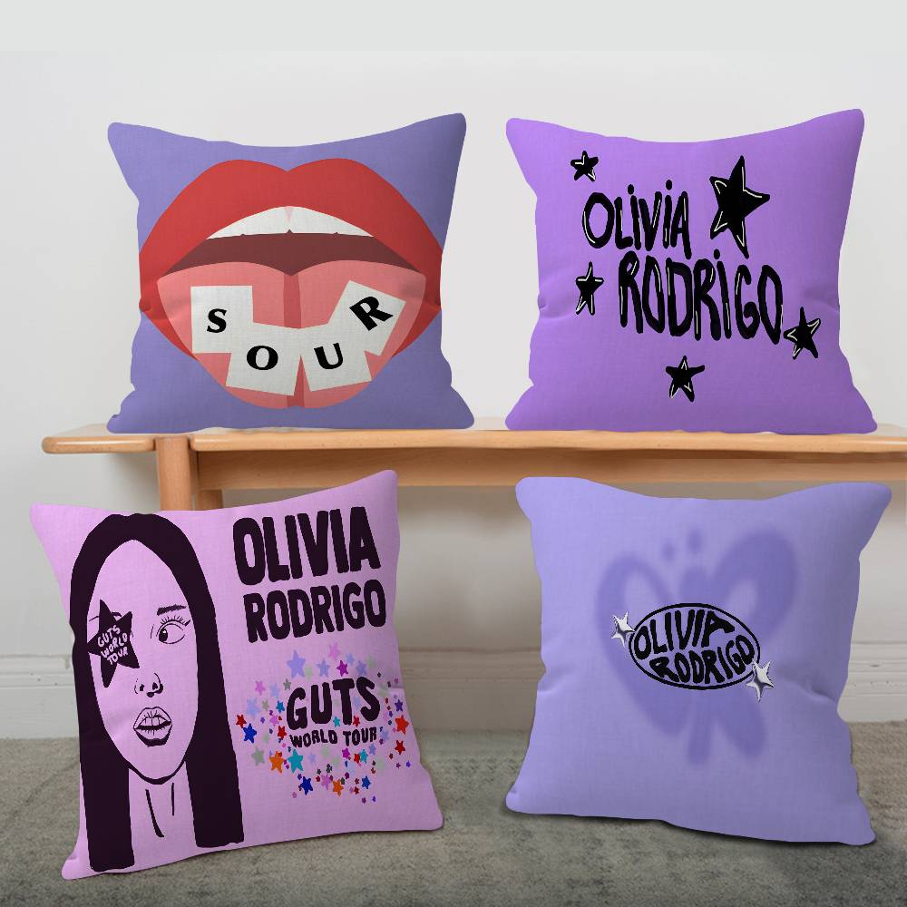 Singer O-Olivias Cool R-Rodrigos Pillow Cover for Bedroom Room and Living Room Sofa Decorative Cushion Cover