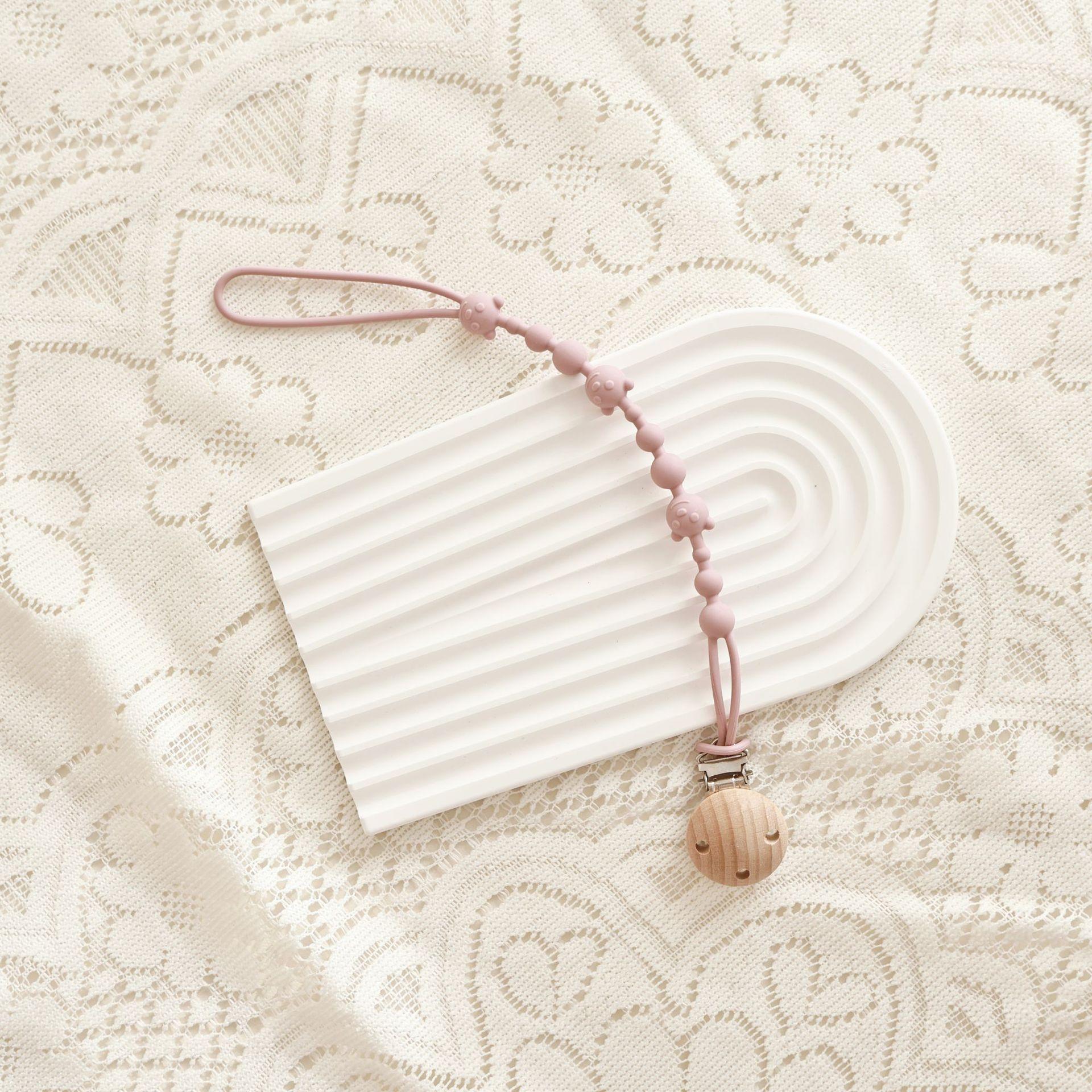 

Однотонная силиконовая цепочка-клипса для пустышки для младенцев, мальчиков и девочек, цепочка для десен для пустышки, прорезыватель, музыкальная игрушка-прорезыватель, веревочка против потери