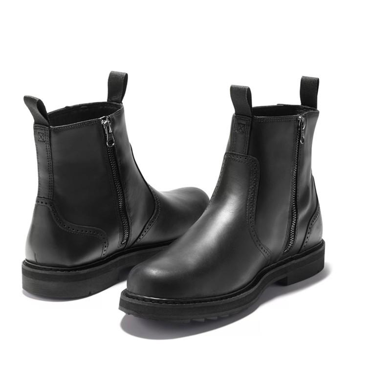 FashionDesigner Vintage Leather Men Boots Business Microfiber Leather Men Boots Lace — фото 7