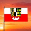 1pc Multi-size Flag Oberfranken Upper Franconia, Made of Polyester with 2 Rings, Suitable for Home/garden/outdoor/indoor/use. Wall Banners, Poster Ban
