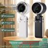Portable Handheld Mini Fan: High-Speed, Foldable, Neck-Hanging Turbine Design