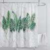 Plants Graphic Shower Curtain Waterproof Shower Curtain Polyester Fabric 3D Printing Bathroom Curtains Bathroom Decor With Hooks