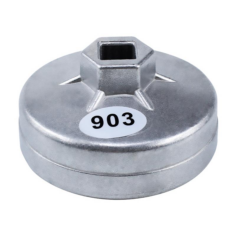 Motorcycle 901/902/903 Type 14 Cap Style Oil Filter Wrench 65/67/74mm Inner Diameter Universal for Honda Kawasaki Yamaha Suzuki