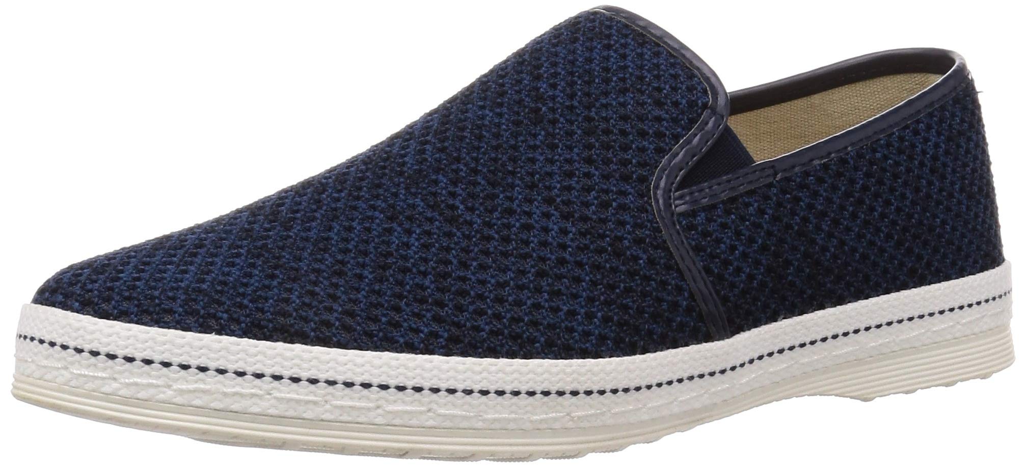 

[Dedes] Mesh-style cup insole slip-on shoes / 5240 5240 Men s Navy UK 41 (25.5 cm)