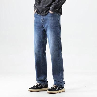 Men's Classica Straight-leg Loose Jeans Summer New Classic Style Advanced Stretch Loose Pants 7 Colors Available Size 35 42