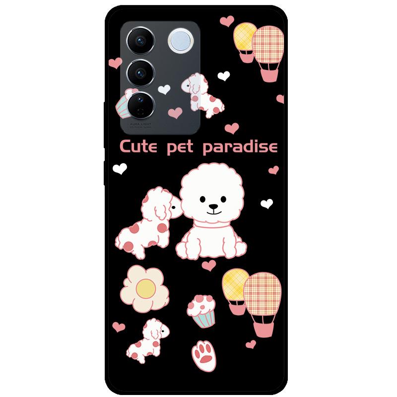 For Vivo V27E V2237 V27 Pro V2230 V 27 Case TPU Soft Silicone Marble Cat Shockproof Cases For Vivo V27 5G V27Pro Bag Funda Cover