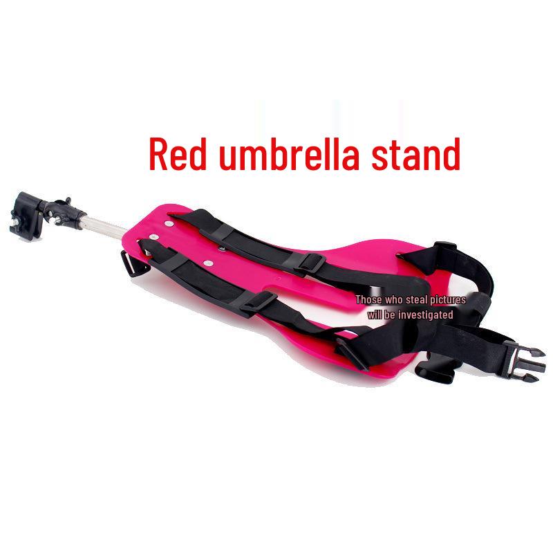 Dual-Shoulder Hands-Free Folding Sunshade Umbrella