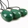 Natural Jade Stone Egg for Women Pelvic Muscle Exercise Yoni Eggs PC Muscles Trainer Set Green YT 3pcs