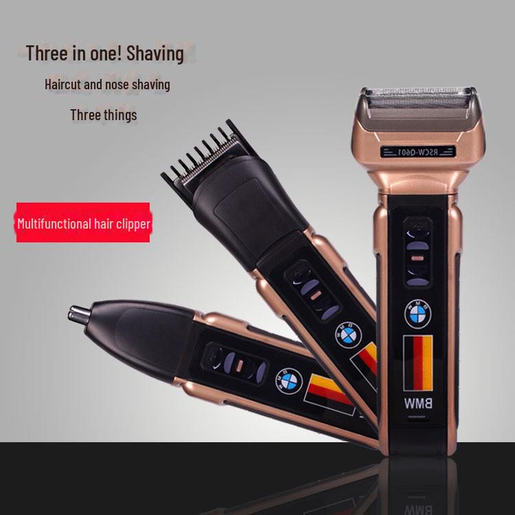 

Мужская электробритва FINITE 9088: Бритва 3-в-1 с двумя лезвиями для прямых трансляций.