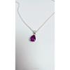 Natural Purple Sapphire 925 Sterling Silver 15 CtPear   Gemstone Pendant