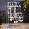 Earrings Display Stand Organizer Fashionable Necklace Display Holder Suitable for Various Jewelry Display Storage