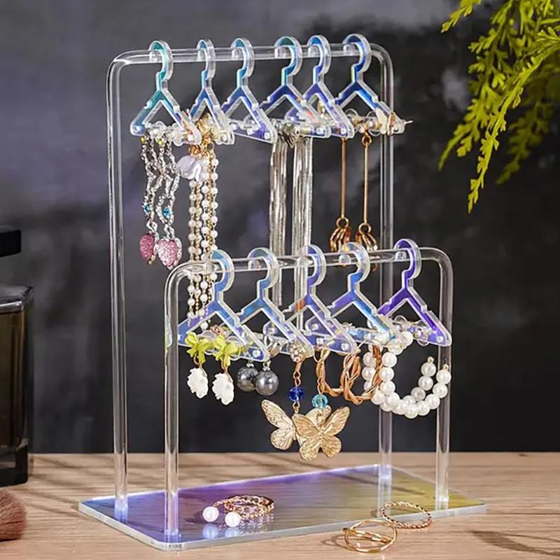Earrings Display Stand Organizer Fashionable Necklace Display Holder Suitable for Various Jewelry Display Storage