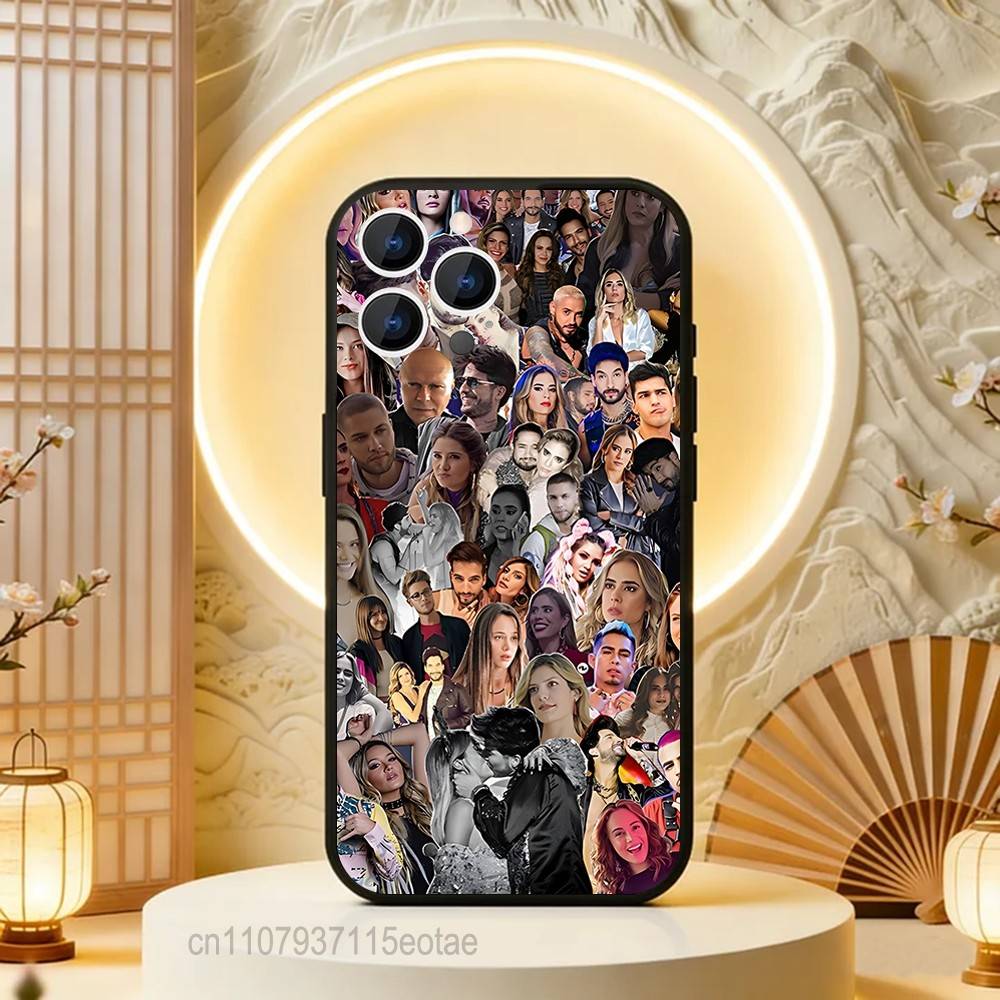 Queen of Flow La Reina Del Flow  Phone Case Silicone Soft For IPhone 16,17,15,11,13,12,14,Mini,Pro,Max,Plus,Air,E Black