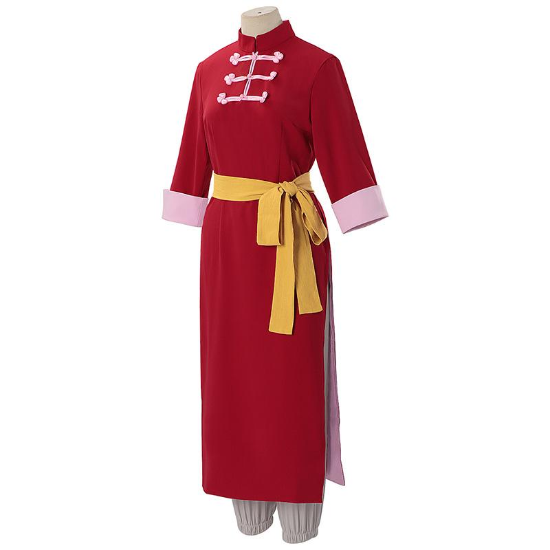 GINTAMA  Kagura Qipao Uniform Kagura Luoyang Decisive Battle Qipao Cosplay Costume
