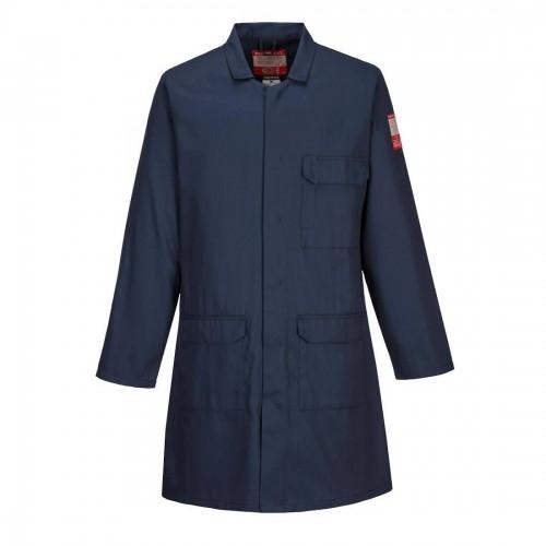 Portwest Mens Standard Flame Resistant Coat L naval